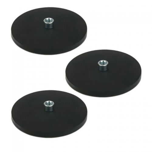 1/4-20 rubber coated magnet