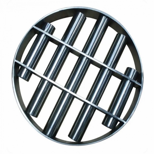 magnetic grate filtration removal iron