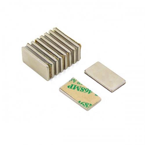 block neodymium magnets with adhesive